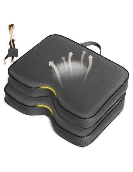 Cojines para Estadio FASTMOMENT - 2 Pcs Portátiles Acolchados