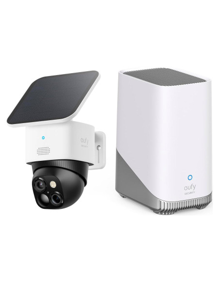 Cámara de Seguridad Eufy SoloCam S340 Solar 360 Wi-Fi
