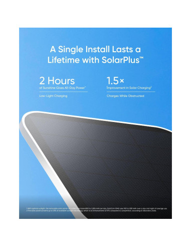 Cámara de Seguridad Eufy SoloCam S340 Solar 360 Wi-Fi