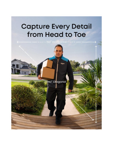 Cerradura Inteligente eufy FamiLock S3 con Video y Vena de Palma