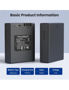 Batería Recargable 10500mAh para Cerradura eufy S330 S230 2