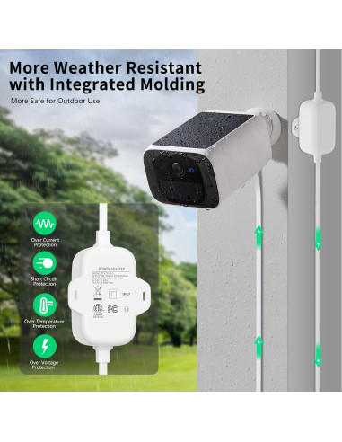 Cable de Alimentación 7.5m para Eufy SoloCam y EufyCam