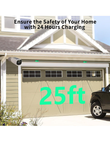 Cable de Alimentación 7.5m para Eufy SoloCam y EufyCam