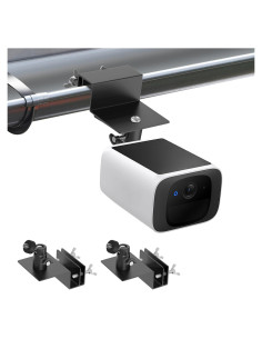 Soporte de canalón Wochel para cámaras Eufy - 2 unidades