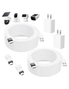 Cable de Alimentación Resistente 7.5m para Eufy Cam - Goldtime