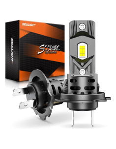 Bombillas H7 SEALIGHT 60000LM Luz Antiniebla 6500K - Paquete de 2