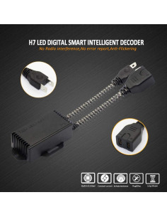 Decodificador H7 Canbus D-Lumina Anti Parpadeo 5W 12V - Paquete de 2 2