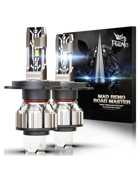 Bombillas de Luz de Niebla H4 RENO 9003, Paquete de 2