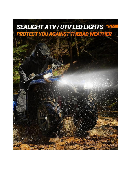 Bombillas de Luz de Niebla H7 SEALIGHT S3 32000LM 60000h