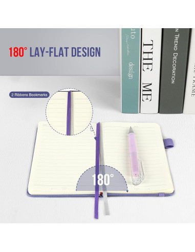 Cuadernos A6 Oucaru 3 Paquete Mariposa Multicolor 120 Páginas