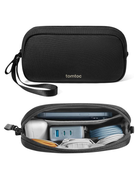 Organizador Electrónico de Viaje tomtoc Negro 23.5x6.5x12 cm