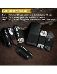 Organizador Modular Táctico EDC VIPERADE PL6 - Panel MOLLE con Gancho 2