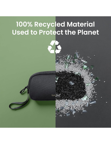 Organizador Electrónico de Viaje tomtoc Negro 23.5x6.5x12 cm