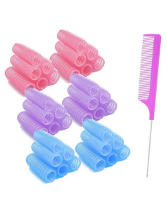 Rulos Autoadhesivos ZMD 36PCS Sin Calor 1.5 cm para Cabello