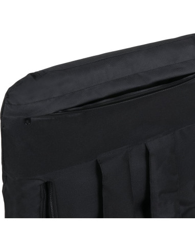 Silla de Estadio Plegable Smartxchoices Acolchada Negra 20.5"