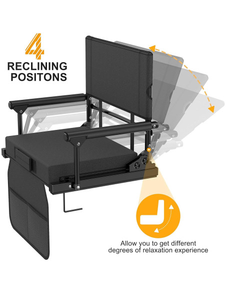 Asientos de Estadio Annzoe BTKTY001 con Soporte Espalda y Cojín
