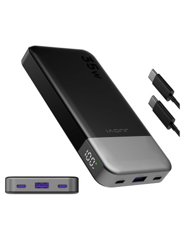 Banco de Energía 10000mAh JUOVI Cargador Rápido 35W USB-C