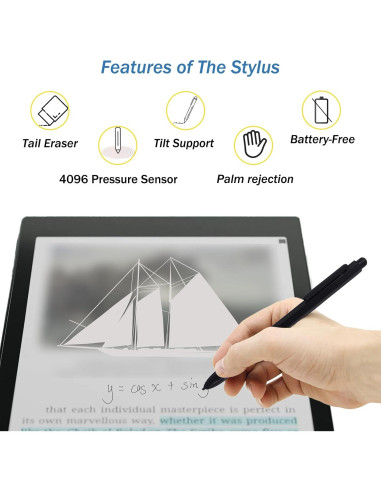 Lápiz Stylus EMR Mingxiong con Borrador para BOOX Tablet