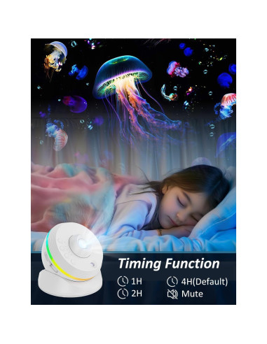 Proyector de Estrellas VanSmaGo Meteorito 13 en 1 Luz Nocturna