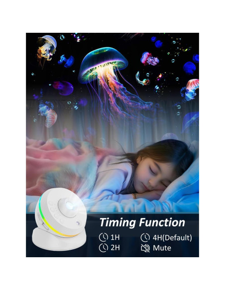 Proyector de Estrellas VanSmaGo Meteorito 13 en 1 Luz Nocturna