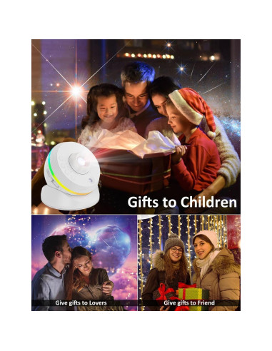 Proyector de Estrellas VanSmaGo Meteorito 13 en 1 Luz Nocturna