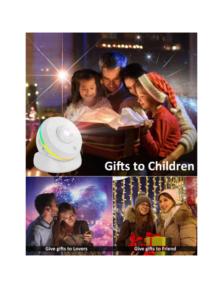 Proyector de Estrellas VanSmaGo Meteorito 13 en 1 Luz Nocturna