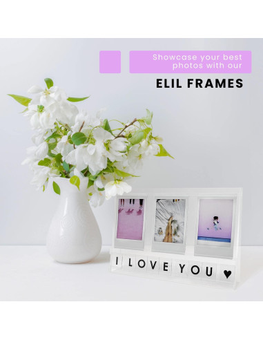 Marco de Acrílico Elil para Fotos Instax Mini y Square