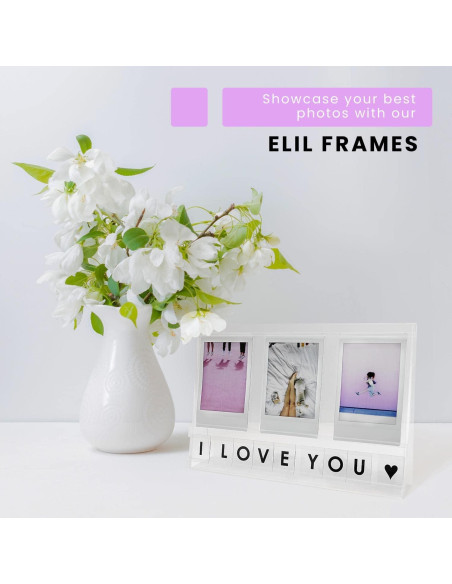 Marco de Acrílico Elil para Fotos Instax Mini y Square