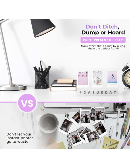 Marco de Acrílico Elil para Fotos Instax Mini y Square