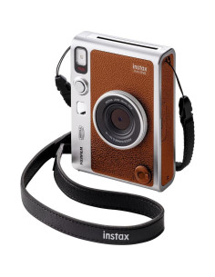 Cámara Instantánea Híbrida Fujifilm Instax Mini EVO Marrón + 20 Películas 2