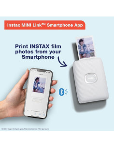 Impresora Fujifilm Instax Mini Link 2 Inalámbrica Blanca 2