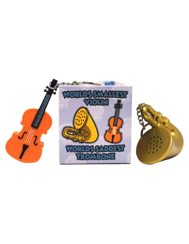 Llavero Musical MunnyGrubbers Violín y Trompeta Triste