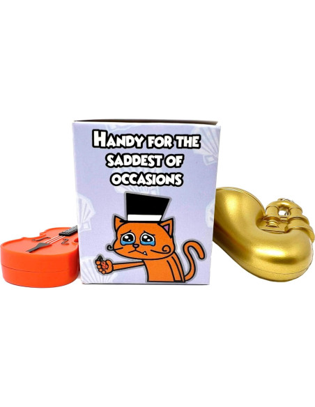 Llavero Musical MunnyGrubbers Violín y Trompeta Triste