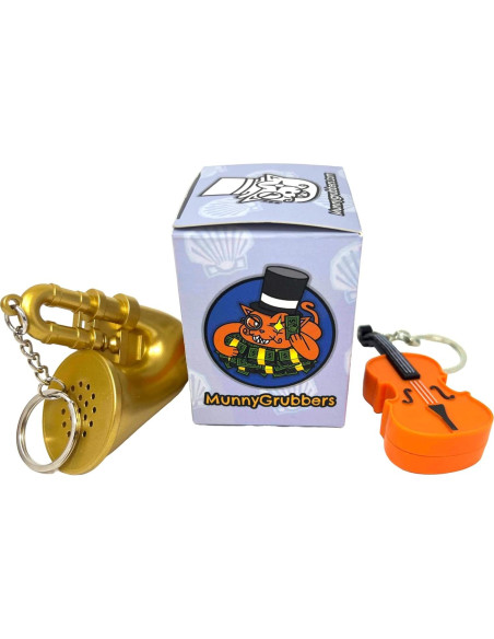 Llavero Musical MunnyGrubbers Violín y Trompeta Triste