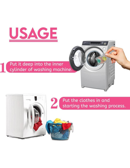 Cápsulas de Lavandería WBM Home 5-en-1 32 Unidades Rosa