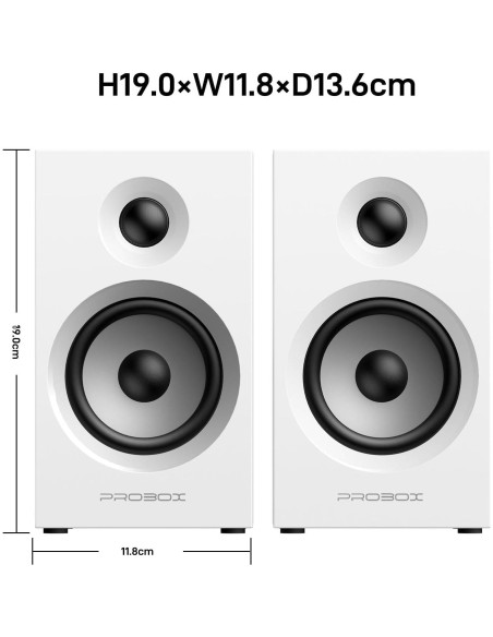 Altavoces de Estantería Probox BT16 60W Bluetooth 5.3 2.0