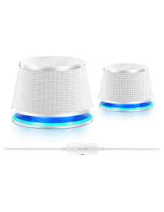 Altavoces Multimedia Sanyun SW102 5W x 2 Estéreo USB 3.5mm