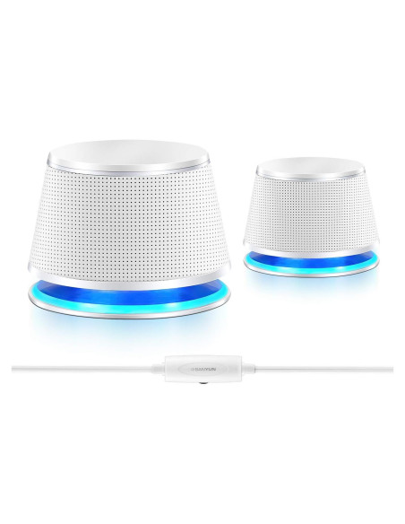Altavoces Multimedia Sanyun SW102 5W x 2 Estéreo USB 3.5mm