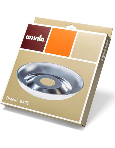 Base Redonda Antiadherente Omnia 249g con Tapa