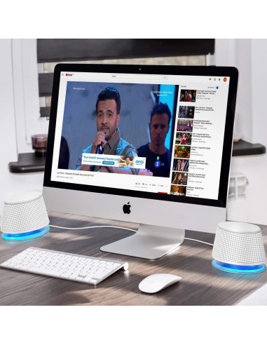 Altavoces Multimedia Sanyun SW102 5W x 2 Estéreo USB 3.5mm