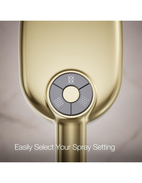 Ducha de Mano KOHLER 26284-AF Multifuncional Oro Francés