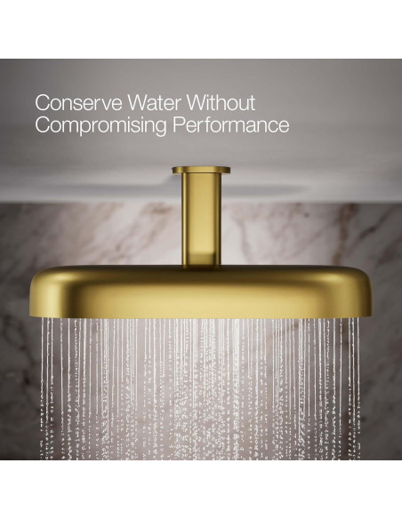 Cabezal de Lluvia KOHLER 26297-2MB Oblongo 45.72 cm Bronce