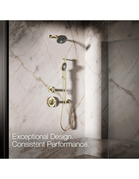 Ducha de Mano KOHLER 26284-AF Multifuncional Oro Francés