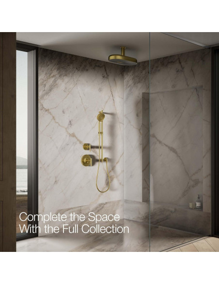 Cabezal de Lluvia KOHLER 26297-2MB Oblongo 45.72 cm Bronce