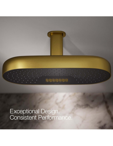 Cabezal de Lluvia KOHLER 26297-2MB Oblongo 45.72 cm Bronce