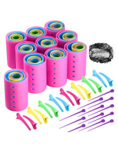 Juego de Rulos para Cabello WILLBOND 141 Piezas Multicolor