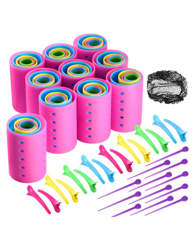 Juego de Rulos para Cabello WILLBOND 141 Piezas Multicolor