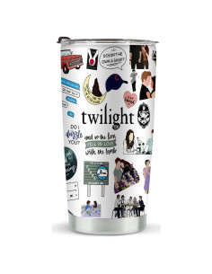 Taza de Acero Inoxidable 20oz LONGXIN Vampiros Twilight