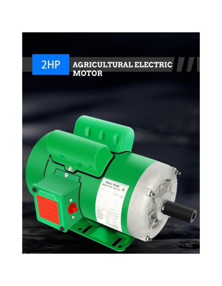 Motor Eléctrico 2HP FAHKNS Monofásico 145T TEFC 1725 RPM