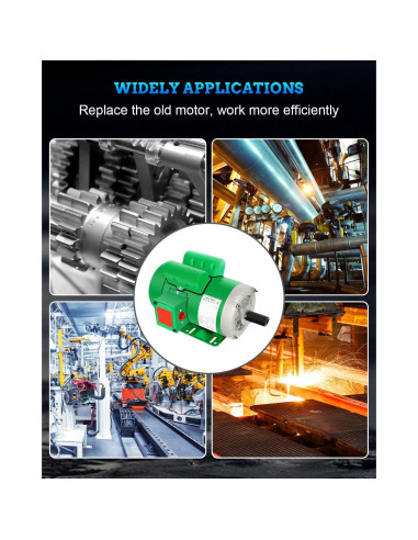 Motor Eléctrico 2HP FAHKNS Monofásico 145T TEFC 1725 RPM